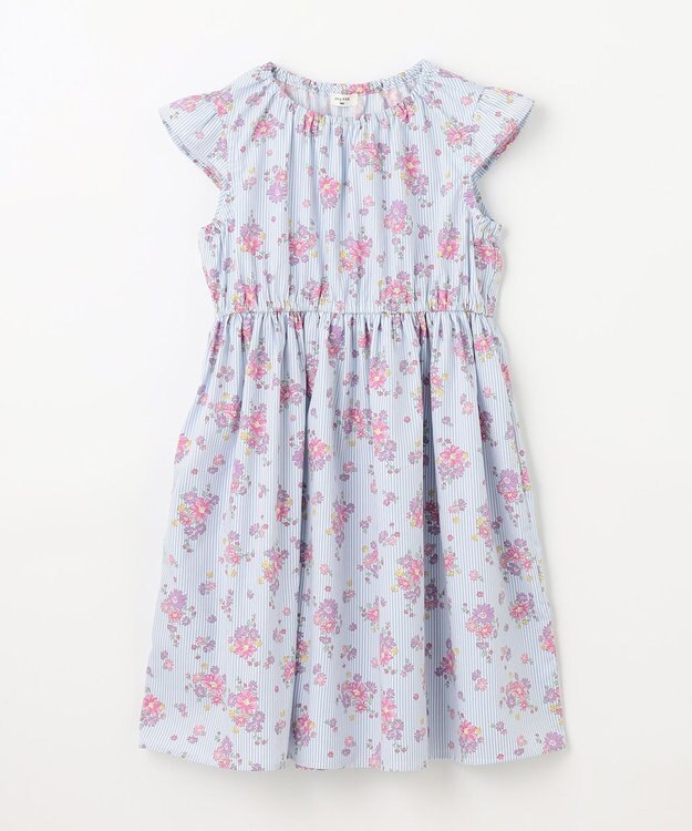 ANY KIDS 【WEB限定柄有】総柄 サマー ワンピース ストライプ花柄