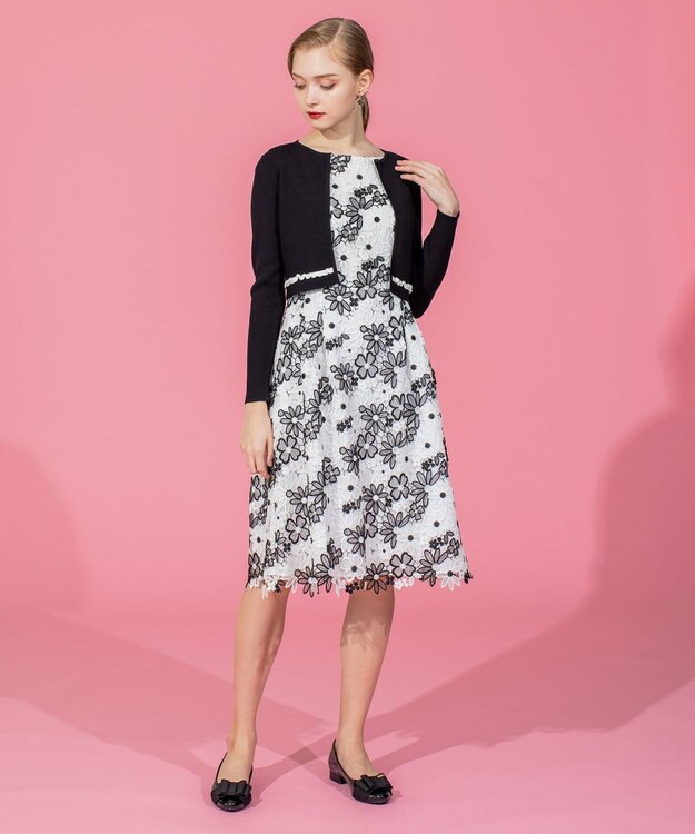 TOCCA 【洗える！】ETERNAL KNIT カーディガン ブラック系