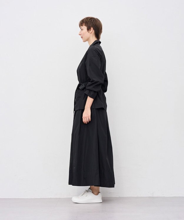 uncrave メモリータフタ ジャケット ブラック