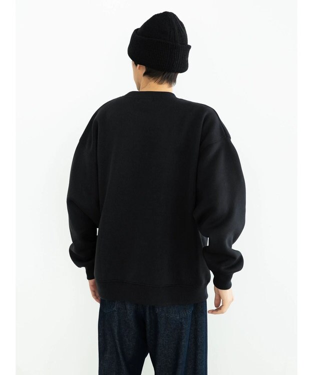 CRAFT STANDARD BOUTIQUE ニットフリーススウェット Black
