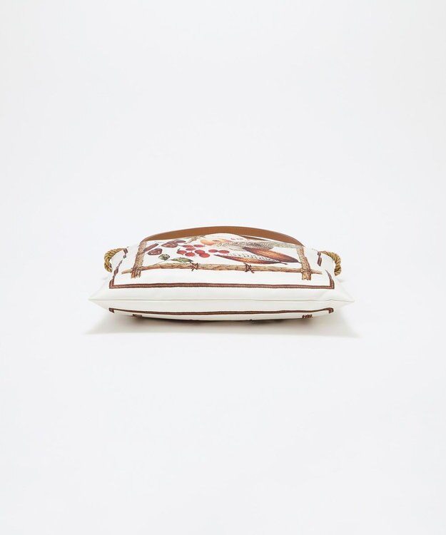 TOPKAPI 【26SS】【TREASURE TOPKAPI】マイルドサテン スカーフ柄 トートバッグ オフ