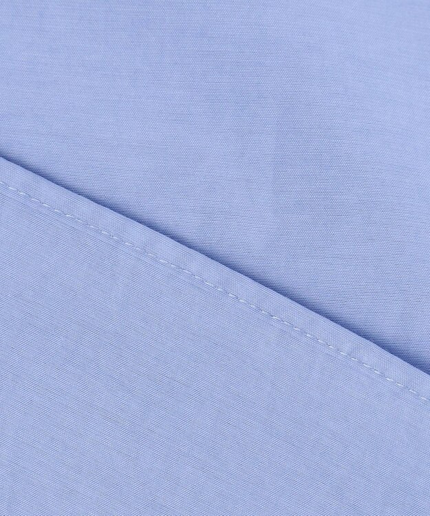 UNFILO ワッシャーブロード 2WAYブラウス ブルー