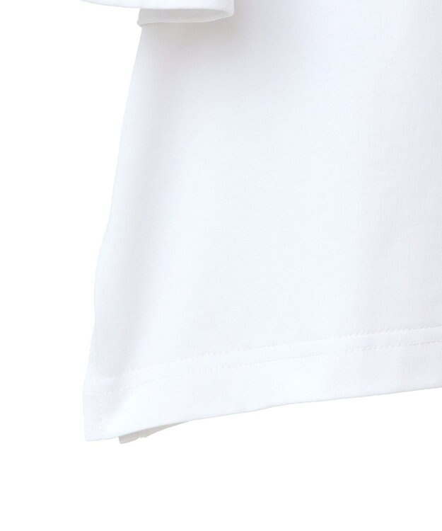 Green Parks ■ＥＳＣＡＲ　バイカラーｓｔフレアスリーブＴＥＥ Off White