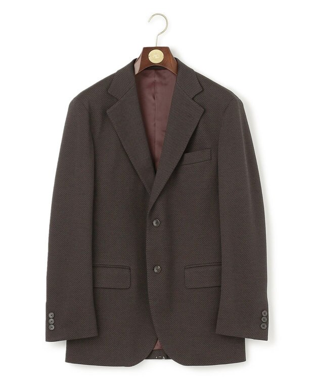 J.PRESS MEN 【JERSEY SETUP】ウィップコード ジャケット ダークブラウン系