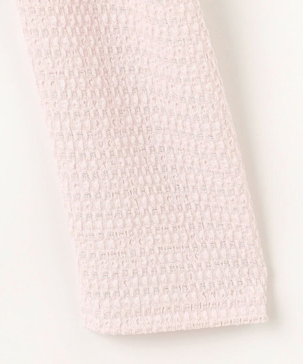 Feroux 【洗える】シュリンク プルオーバー ピンク系