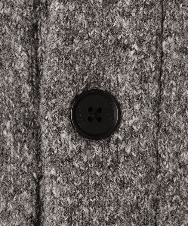 JOSEPH HOMME ツイストメランジ　ニットカーディガン グレー系