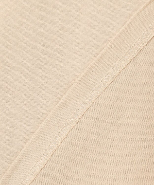 J.PRESS YORK STREET 【UNISEX】YALEセンターロゴ Tシャツ ベージュ系