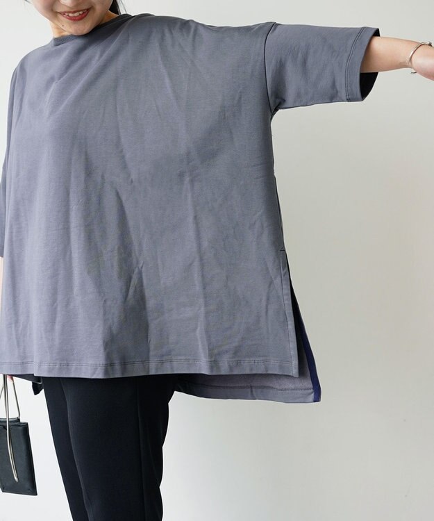 WHITE MAILS 【UNISEX】HIGH GAUGE URAKE OVERSIZED PULLOVER 裏毛 スウェット チャコールグレー