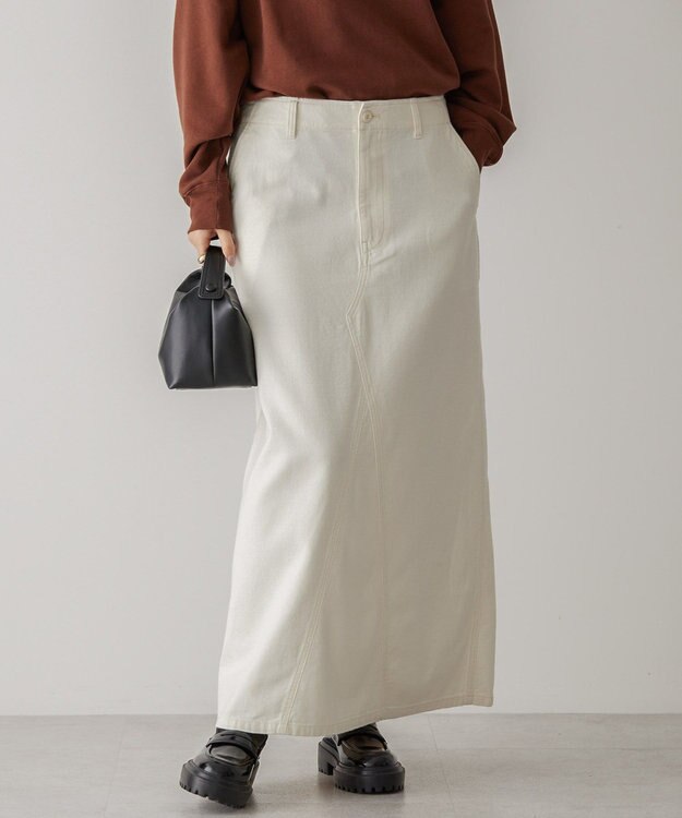 AMERICAN HOLIC ベイカースカート Ivory