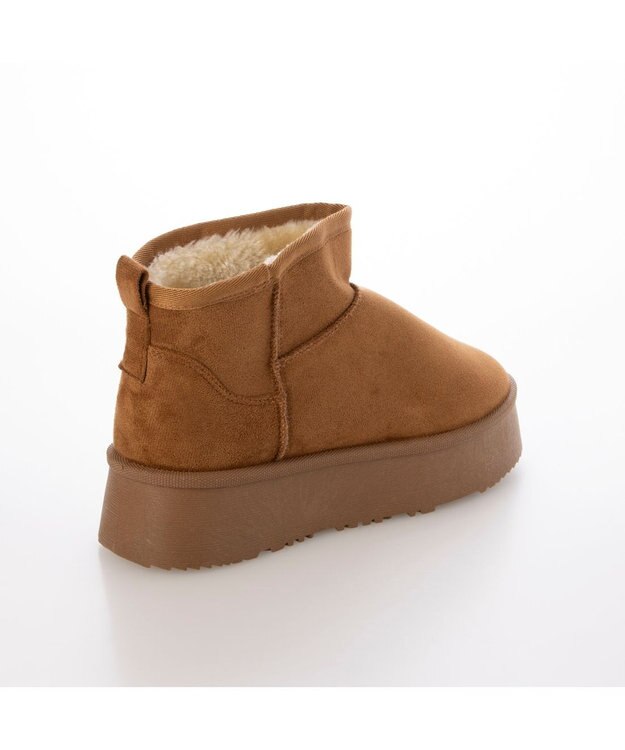 ing <ing>【WEB限定】ボリュームソールムートンブーツ ブラウン