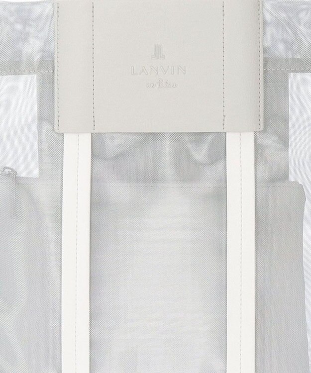 LANVIN en Bleu バリエ チュールトート シルバー