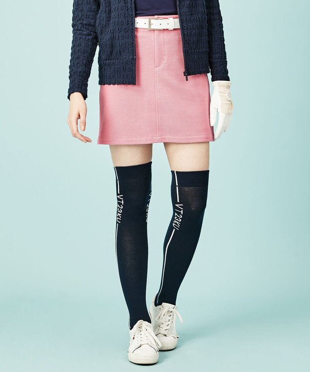 23区GOLF 【WOMEN】【手洗い可】クロスサーモツイル 台形 スカート