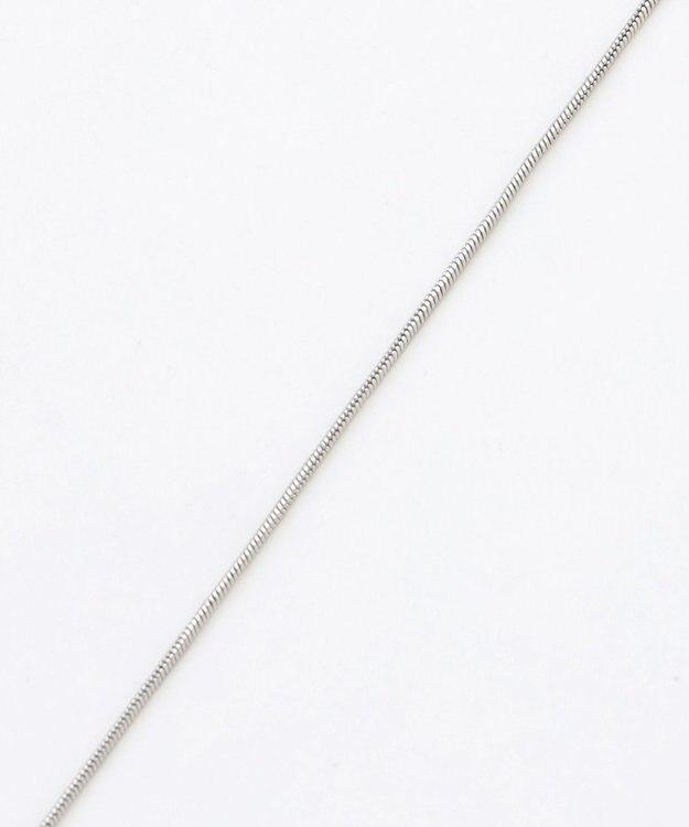 自由区 【カタログ掲載】カーブオーバル ネックレス シルバー