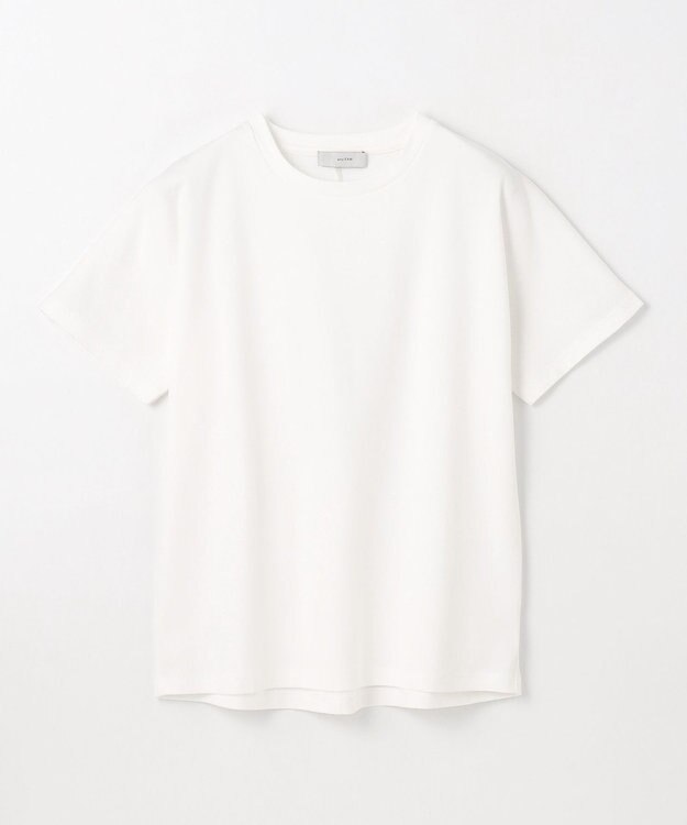 ANY 【新色追加/10色展開/洗濯機可/UVケア/接触冷感】プレミアムベーシック半袖Tシャツ オフ