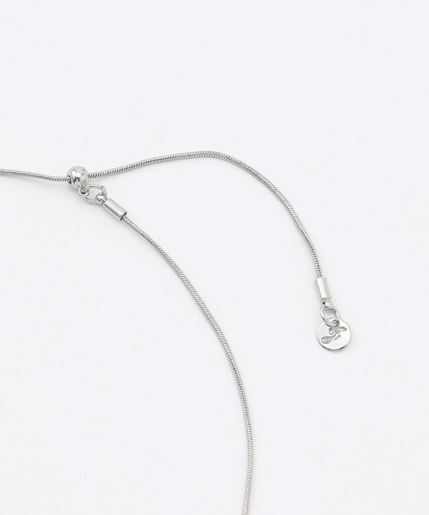 自由区 【カタログ掲載】カーブオーバル ネックレス シルバー