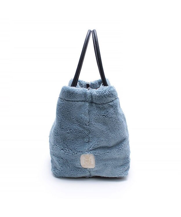 A.D.M.J. 【もこもこ】オスカー/コード刺しゅうキューブトート34cm(Dカン＋) BOSCO BLU