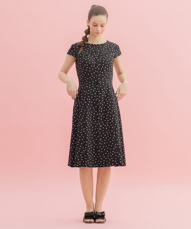 TOCCA 【洗える】PRINTEMPS シャツドレス ブラック系5