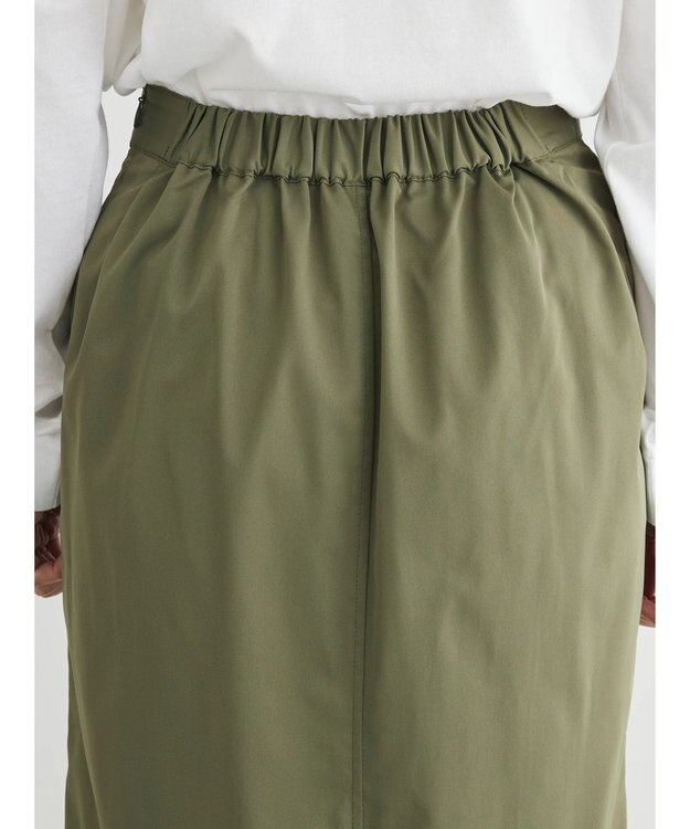Green Parks ・ＳＵＧＡＲ　ＳＰＯＯＮ　３ｗａｙペプラムスカート Khaki