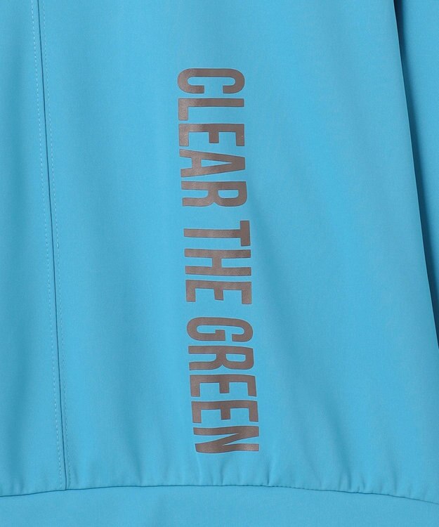 PW CIRCULUS 【吸水速乾 / UV遮蔽率99.5% UVカット / ストレッチ】【WOMEN】ドルマンスリーブモックネックT ゴルフウェア レディース スカイブルー系