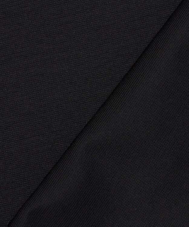 23区 L 【エステータ】トリアセファインジャージー アシンメトリーハイネック カットソー ブラック系