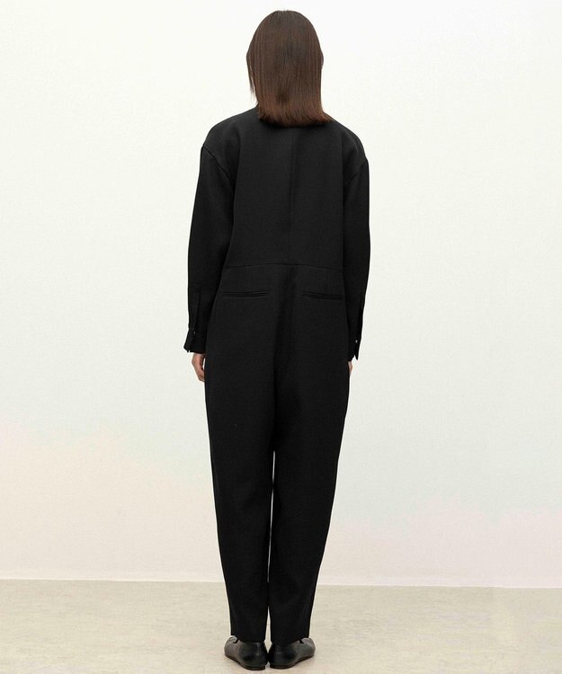 NAVE ウォッシャブルツイル ジャンプスーツ ブラック系