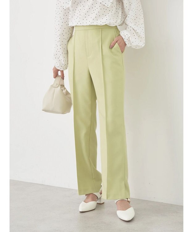 earth music&ecology サイドベンツパンツ Mint