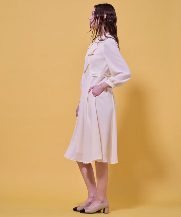 TOCCA PROMISE RIBBON ROSETTE ドレス イエロー系