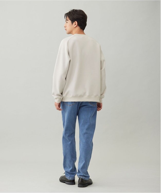 UNFILO MENS 【男女兼用】BEAUTY FORM JERSEY クルー グレージュ