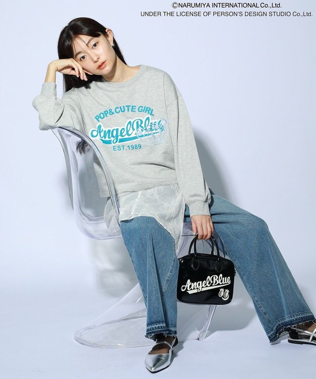 Green Parks ＡＮＧＥＬ　ＢＬＵＥボストンバッグ Black