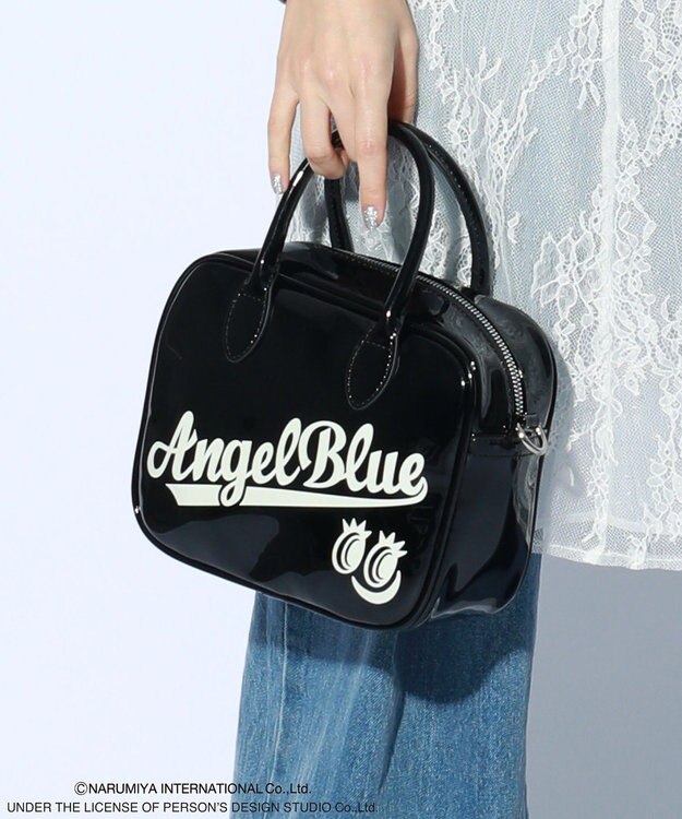 Green Parks ＡＮＧＥＬ　ＢＬＵＥボストンバッグ Black