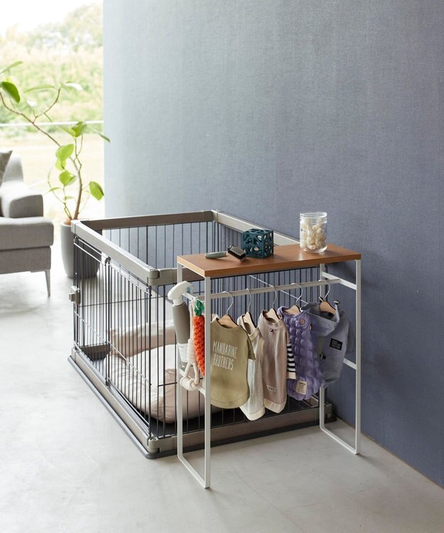 tower ペットコートハンガーラック タワー ホワイト ホワイト