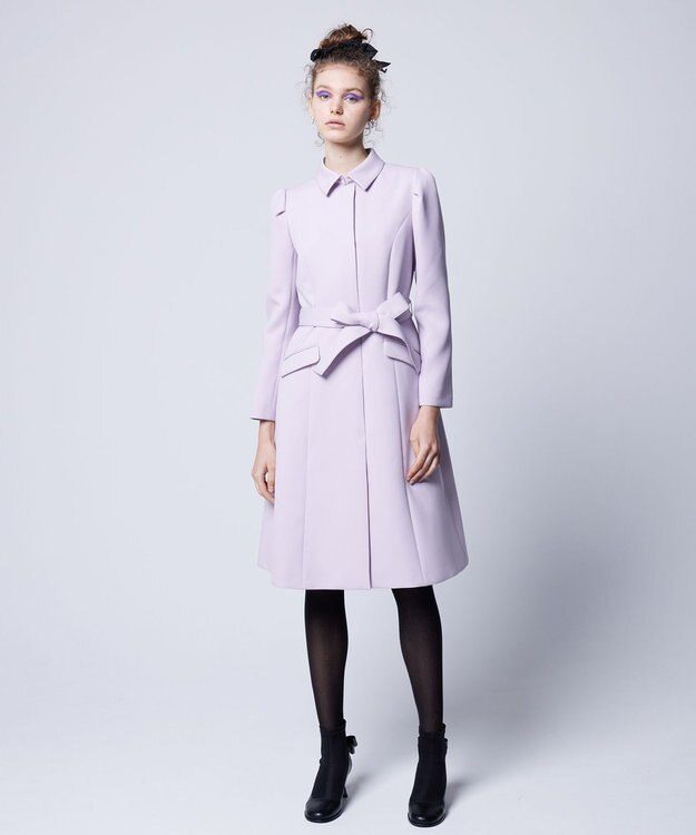 TOCCA 【洗える】CANVAS STORY ステンカラーコート ピンク系