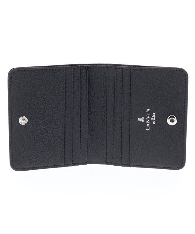 LANVIN en Bleu カリヨン 二つ折り財布 ブラック