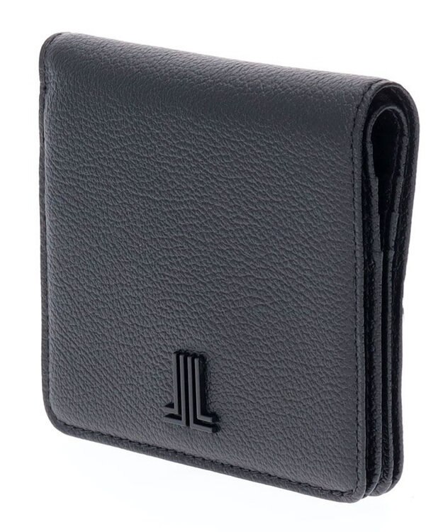 LANVIN en Bleu カリヨン 二つ折り財布 ブラック