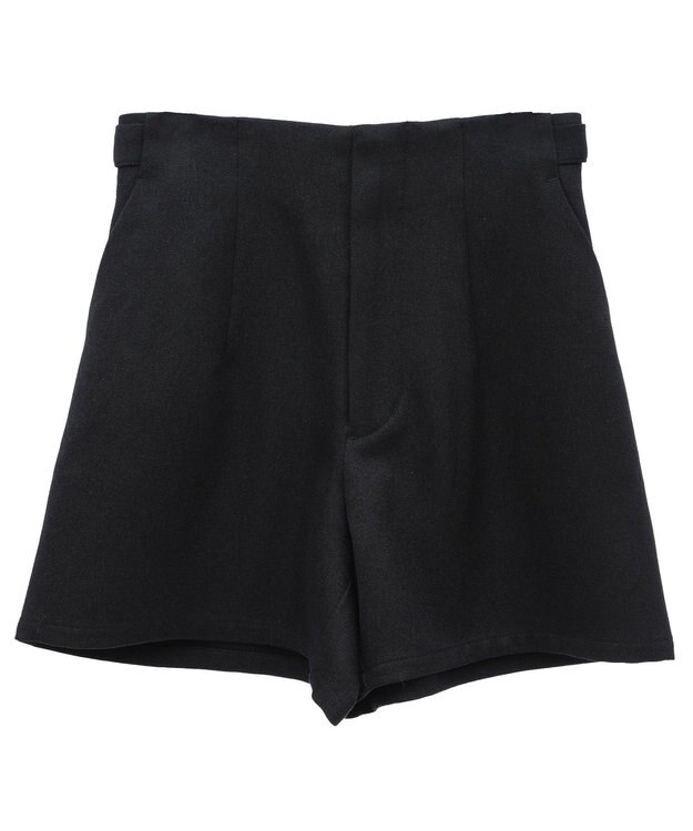 earth music&ecology サイドベルトショートパンツ Black