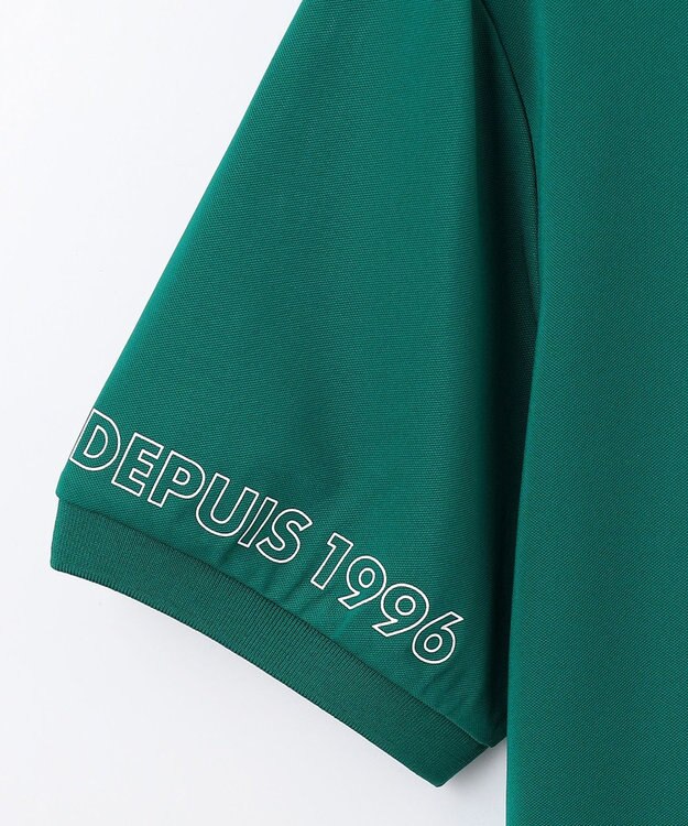 23区GOLF 【MEN】グラフィックロゴ 半袖ポロシャツ グリーン系