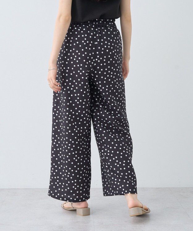 earth music&ecology 【接触冷感】アソートリラックスパンツ Dot