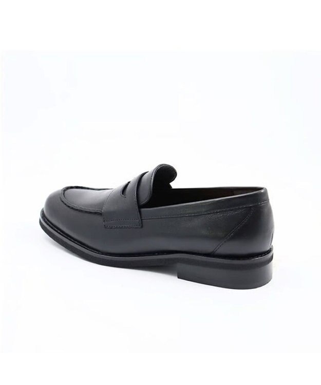 APOM イタリアンレザー ペニーローファー 30 ブラック