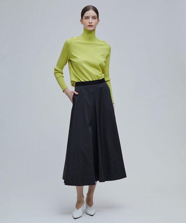 BEIGE， WILLOW / ハイネックニット Chartreuse