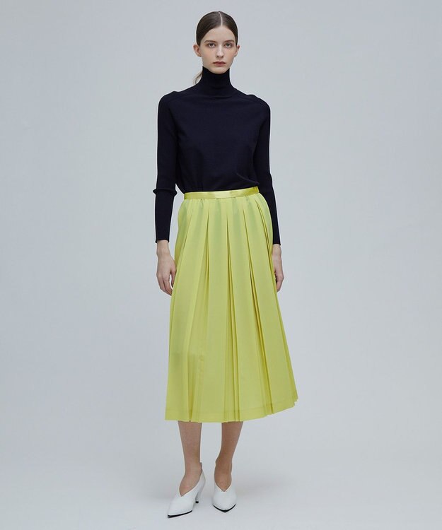 BEIGE， WILLOW / ハイネックニット Navy