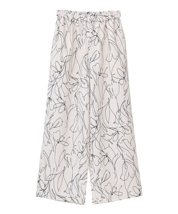 earth music&ecology 【接触冷感】アソートリラックスパンツ Flower