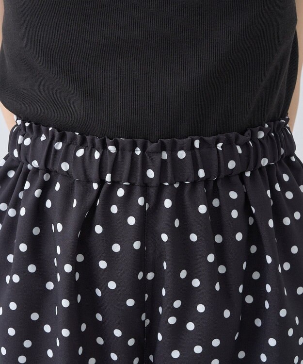 earth music&ecology 【接触冷感】アソートリラックスパンツ Dot