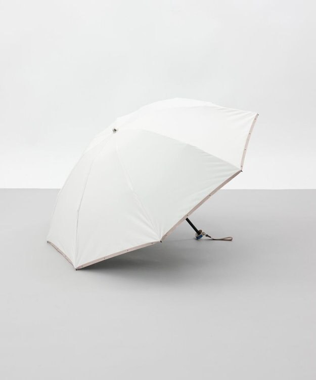 AURORA 【 BLAO（ブラオ）】サマーシールド スタッズ晴雨兼用傘(折りたたみ傘) クリーム