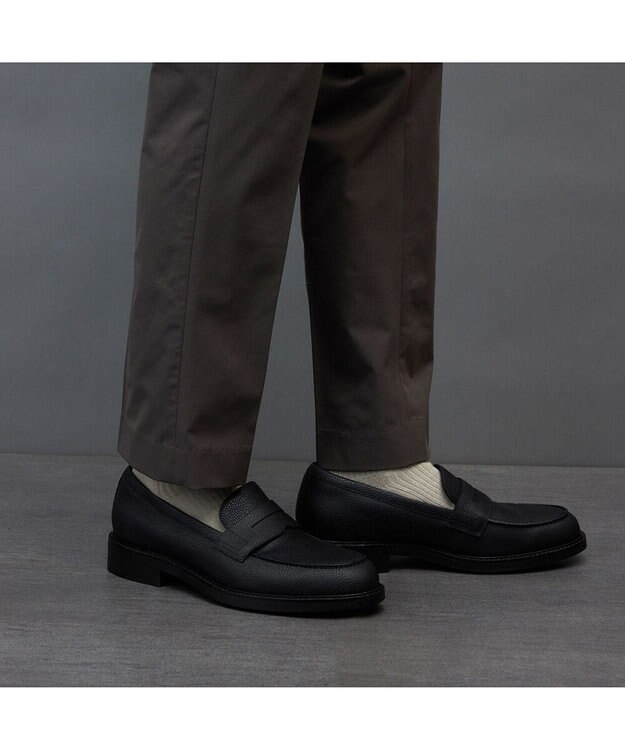 ASICS WALKING GEL-BIZ ラギッド メンズ GORE-TEX防水 3E ブラック(型押し)