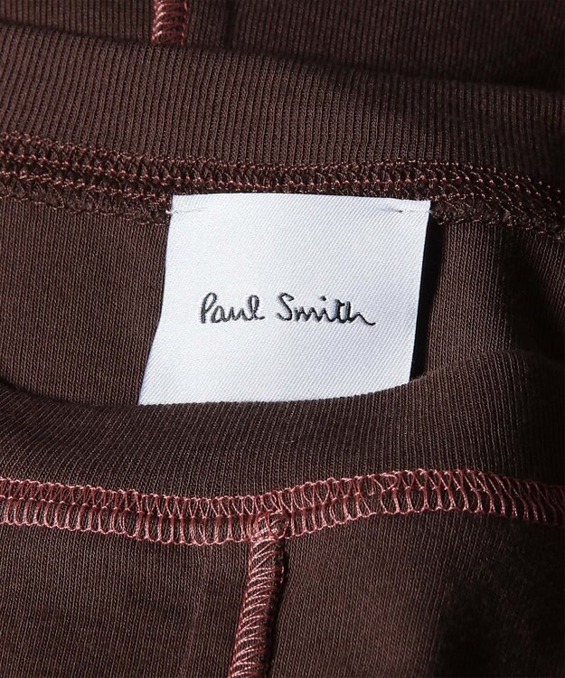 Paul Smith コントラストステッチ 半袖カットソー ブラウン