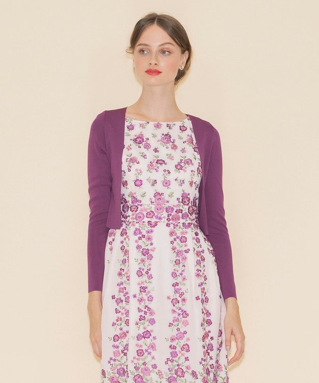 TOCCA 【洗える！】SQUARE BOLERO ボレロ ライラック系