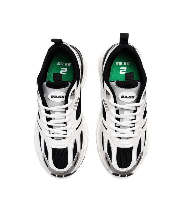 BONTRE 【23.65/イーシプサムチョンユクオ】スポーティレースアップスニーカー/PIPER マルチブラック