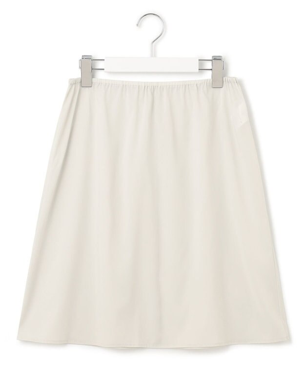 23区 S 【SLOW/洗える】リネンコットン シャツワンピース ライトグレー系