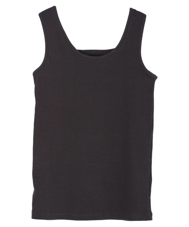 Green Parks BESTPRICE 2WAYリブタンクトップ Charcoal Gray