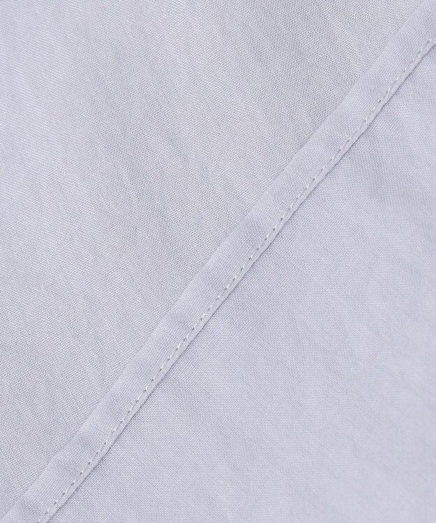 ANY SIS 【洗える】フーディ シャツ ライトブルー